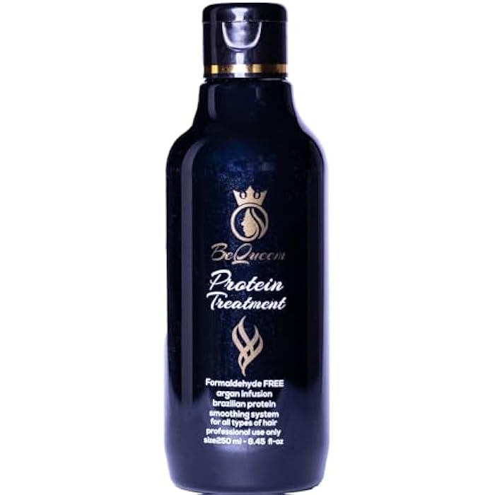 BE QUEEN keratin hair straightening cream 250ml infused with argan oil for smooth straightening results